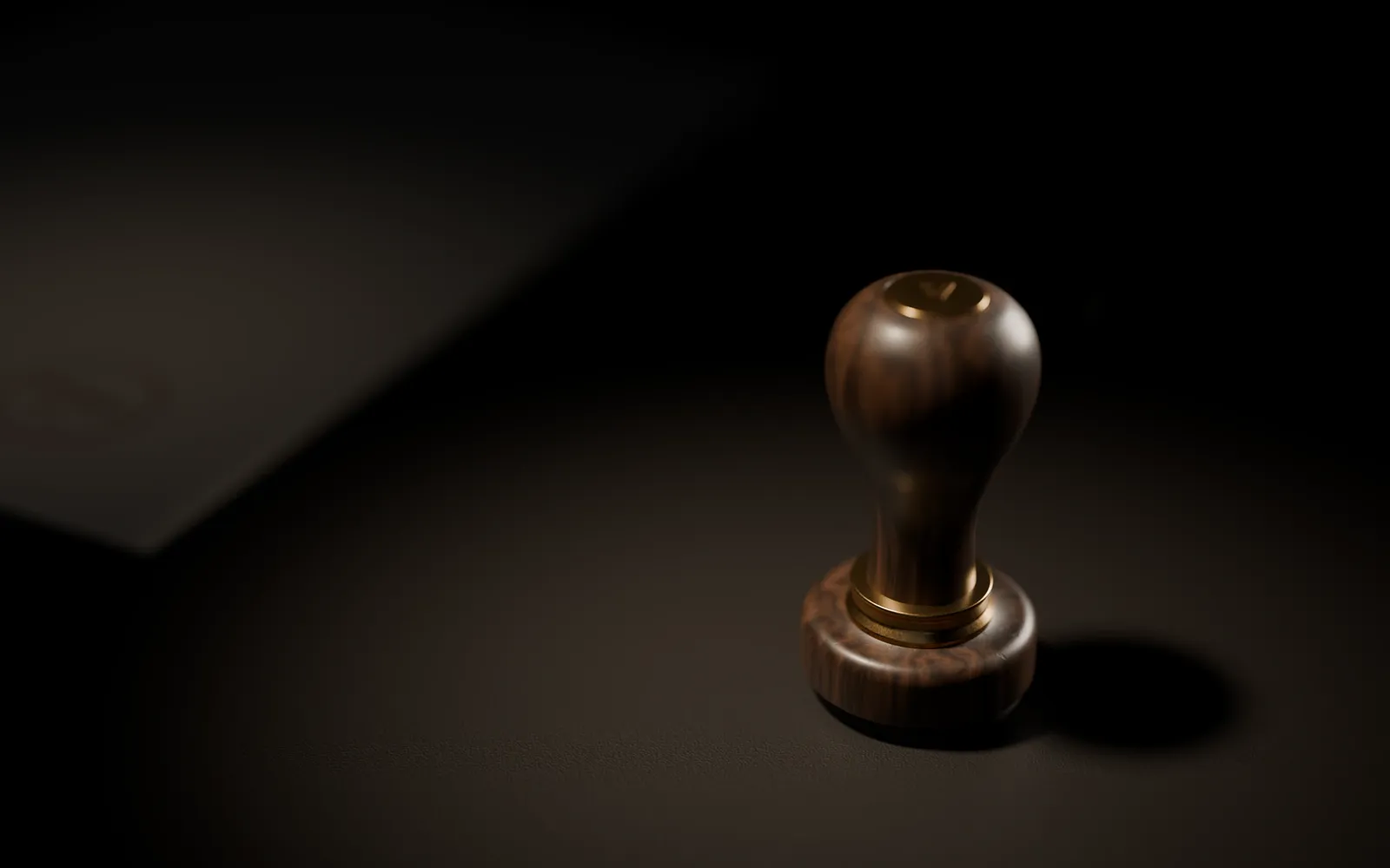 Bauphase 3: Blender-Rendering des Stempels